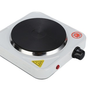 Elite Gourmet <strong>ESB</strong>-301BF# Single Cast Iron Countertop Burner 1000 Watt Electric Hot <strong>Plate</strong> Push Button Control Temperature - Product Image 6