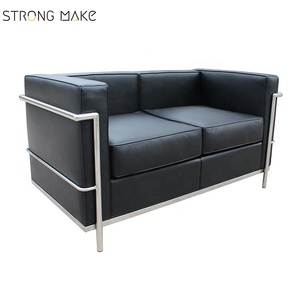 Personalizado conjunto de sofá diseño europeo muebles de estilo moderno corte de tela de cuero sofá de <span class=keywords><strong>2</strong></span> plazas - Product Image 5