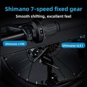 Novo Modelo 2026 FD20 Bicicleta Dobrável da Marca Feige em Liga de Alumínio Unissex Ultra-Leve Portátil para Deslocamento Sem Necessidade de Montagem - Product Image 3