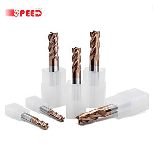 सीएनसी टंगस्टन ठोस कार्बाइड HRC45 HRC55 HRC65 2/4 बांसुरी कोने त्रिज्या बैल नाक अंत चक्की - Product Image 5