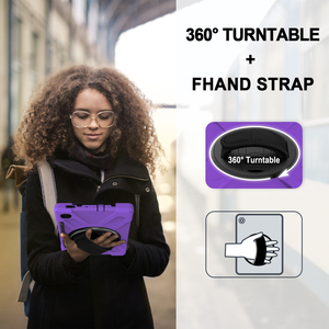 Regolabile cinghia da polso Dello Schermo di Prova di Scossa Della Copertura con il Supporto Della Penna per Samsung per <span class=keywords><strong>Galaxy</strong></span> Tab <span class=keywords><strong>S6</strong></span> <span class=keywords><strong>Lite</strong></span> P610 P615 - Product Image 6