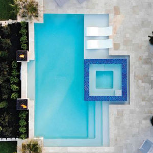 Casa Blanca playa bronceado Spa piscina jacuzzi niños mosaico azulejo grandes piscinas natación al aire libre China piscina proveedores - Product Image 6