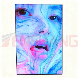 Marco de póster Led programable de aluminio ligero ultrafino de bisel estrecho de 640x960mm marco colgante interior pantalla Led - Product Image 1