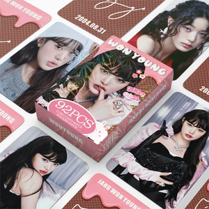 KPOP 92pcs/kotak IVE WONYOUNG Photocard Lomo <span class=keywords><strong>Card</strong></span> Kartu Foto - Product Image 1