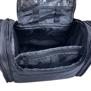 Evercredit Large Capacity Water Resistant Shower Dopp Kit Bags Hanging Travel Toiletry Bag Organizer