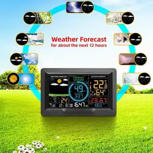 Wifi Weather Station 7 In 1 Rain Gauge Weather Forecast Weathercloud Temperature Humidity 8 Channels