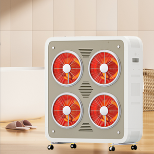 Trắng, Đen, Vàng, Máy sưởi hồng ngoại gia dụng, Điều khiển cơ học, Điều khiển bằng giọng nói - Product Image 1