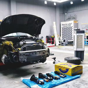 Molle elicoidali regolabili Jplus Competition Version per sospensioni, in acciaio giallo, nuove per <span class=keywords><strong>Minicooper</strong></span> R50 - Product Image 4
