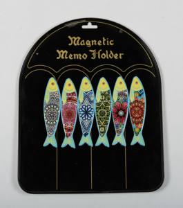 Aimant de réfrigérateur en céramique moderne en forme de poisson, souvenir, autocollant magnétique, cadeau décoratif de remise de diplôme - Product Image 3