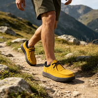 Bottes montantes en cuir véritable pour hommes, fabriquées à la main, grandes tailles, style mocassins avec fermeture éclair, respirantes, style hiver, prêtes à l'emploi – Approvisionnement direct usine