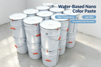 Pâte de couleur nano-oil-in-water à base d'eau – Pigment spécialisé pour revêtements de meubles et matériaux artistiques – Technologie de coloration non flottante