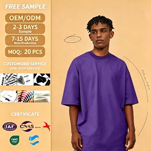 T-shirt unisexe vintage d'été surdimensionné respirant en coton peigné 200g couleur terre, délavé à l'acide, motif dessin animé, manches courtes - Product Image 1