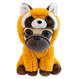 Dessin animé chien poupée <span class=keywords><strong>moche</strong></span> mignon Transformation Simulation chiot enfants en peluche poupée cadeau d'anniversaire - Product Image 1