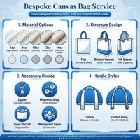 Sac fourre-tout en toile personnalisé avec logo effet argenté imprimé animaux, taille sur mesure, fermeture à poignée, sac de courses