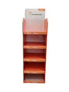 Support de présentation au sol en <span class=keywords><strong>carton</strong></span> de qualité supérieure pour accessoires et outils de pâtisserie, idéal pour supermarchés et commerces de détail, avec dossiers de gaufrage - Product Image 3