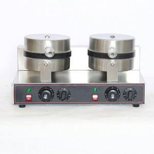 Stock UE Machine électrique à snack Machine à cône/Double gaufrier Cone Maker - Product Image 5