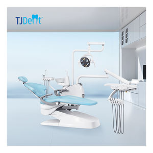 Poltrona Odontoiatrica Completa con Lampada LED di Sicurezza Europea alla Moda per Studio Dentistico - Product Image 1