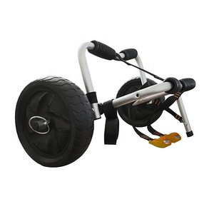 Carrello per Kayak pieghevole piccolo rimorchio per canoa kayak in alluminio - Product Image 1