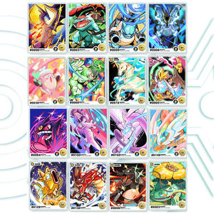 Новейшая японская аниме-карточная игра Pokemoned: магнитная доска, винтажные редкие цветные коллекционные карты Eevee для детей, подарки - Product Image 5