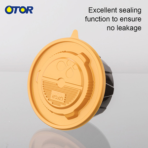 OTOR 51oz 1500ml Contenedores de almacenamiento de alimentos de plástico Tazón de sopa Contenedores de preparación de comidas con tapas - Product Image 5