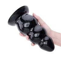 Sex-shop pour adultes, gros dildos en PVC noir, énormes plugs anaux, jouets de masturbation pour femmes et hommes