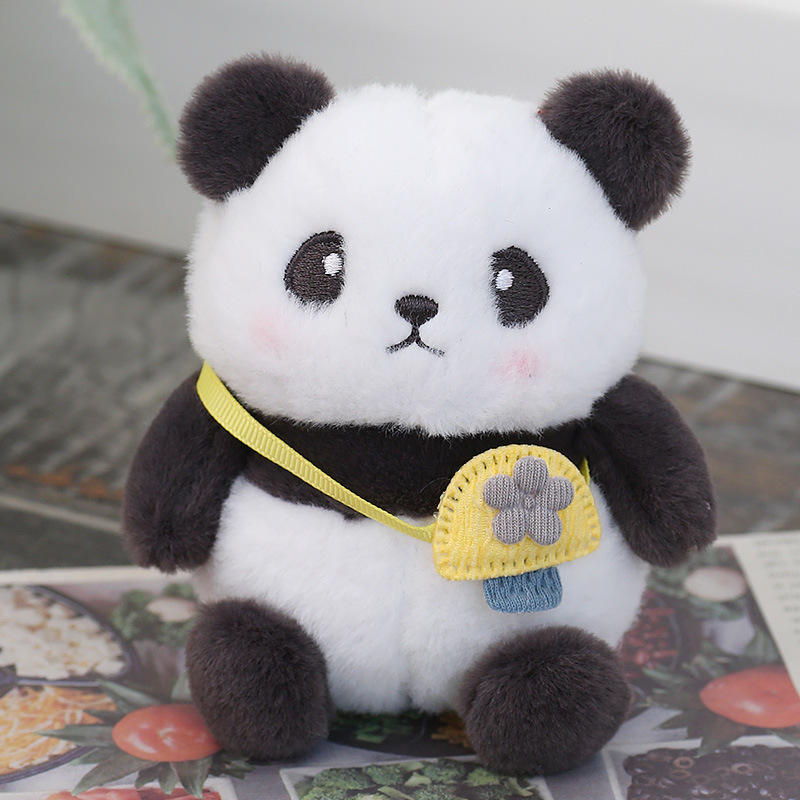 Custom Cartoon Panda Teddy Bear Dolls Cute Stuffed Animals