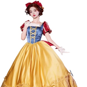 <span class=keywords><strong>Costume</strong></span> da <span class=keywords><strong>Biancaneve</strong></span> per <span class=keywords><strong>Donna</strong></span>, Abito per Feste di Halloween e Spettacoli Teatrali, <span class=keywords><strong>Costume</strong></span> da Principessa per Adulti - Product Image 3