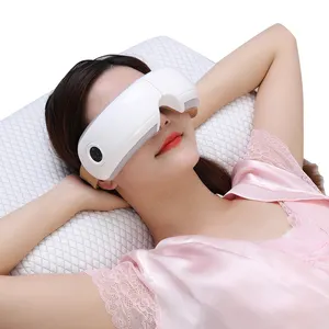 Ce RoHS מיני מוזיקה דיגיטלית לטיפול בעין מכונת עיסוי רטט לחץ אוויר לעיסוי עיניים עם חום
