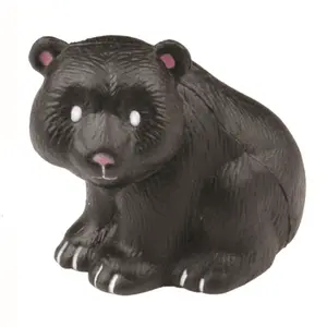 厂家供应PU泡沫棕熊压力球动物造型玩具压力玩具压力球