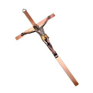 Haute réputation Immanuel Crucifix jésus suspendu décoration murale religieux inspirant chrétien produit fabriqué à la main INRI - Product Image 4