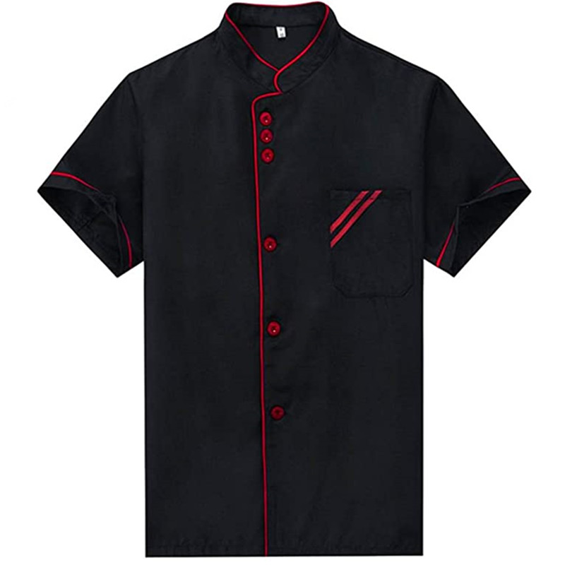Wholesale Unisex Short Sleeve Restaurant Chef Uniform