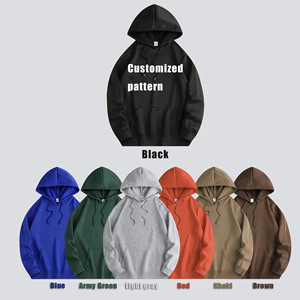 Felpa con <span class=keywords><strong>Cappuccio</strong></span> con Grafica di Bocca e Foglia Audace, 100% Cotone, Magazzino USA, 6 Colori - Product Image 6