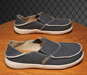 <b>Canvas</b> shoes, men's style with heel, men's casual shoes for lazy people, no laces summer style casual <b>Canvas</b> trendy Shoes - Product Image 6