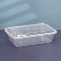 Deli Wegwerpvoedselcontainers PP Plastic Fastfood Verpakkingscontainers met Luchtdichte Deksels