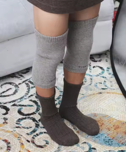 गर्म कश्मीरी घुटने रक्षक विंडप्रूफ पुरुषों और महिलाओं के ऊन घुटने के संयुक्त रक्षक मध्यम उम्र और बुजुर्ग बाहरी पैर रक्षक - Product Image 2