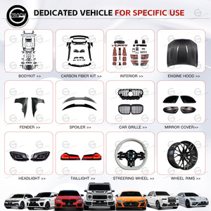 Kit de Carrocería GZ BOCH para <span class=keywords><strong>Mercedes</strong></span> Benz, <span class=keywords><strong>BMW</strong></span>, AUDI, VW, Land Rover, Porsche, Parachoques de Coche, Piezas de Fibra de Carbono para Exterior de Fábrica - Product Image 1