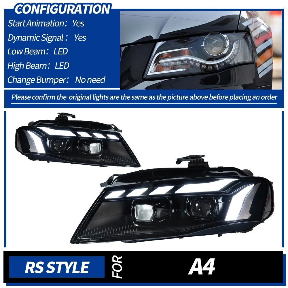 Faro HETOP A4 B8 2008-2012