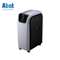 9000BTU climatiseur Portable lampe à LED télécommande Installation facile fréquence Variable pour gaz/électrique ménage