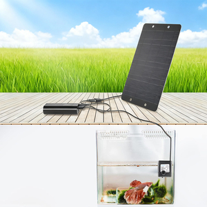 ALECTER Panneaux solaires miniatures de haute qualité, chargeur USB 5V 6W monocristallin noir, garantie 1 an, pour l'extérieur - Product Image 5