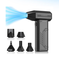 Nouvel Arrivage Ventilateur de Voiture Électrique à Batterie 7.4V, Haute Pression de Vent, Réglage à Trois Vitesses, Moteur Sans Balais Haute Vitesse, Ventilateur Puissant