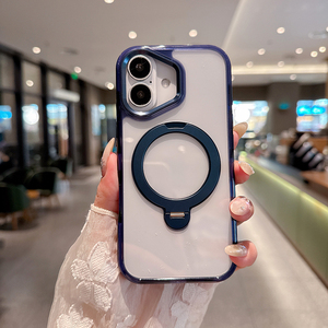 Funda Magnética con Soporte para <span class=keywords><strong>iPhone</strong></span> 17/17 Pro/17 Promax, Funda para <span class=keywords><strong>iPhone</strong></span> 13/14/15 <span class=keywords><strong>Plus</strong></span> con Carga Inalámbrica - Product Image 6