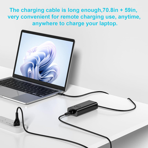 130W USB C tipo C adattatore, 130W tipo-C caricabatteria per la latitudine 7410 7310 7210 9410 9510 9575 5420 cavo <span class=keywords><strong>di</strong></span> alimentazione - Product Image 6