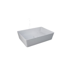 Lavabo Rectangular Blanco Mate para Encimera, Categoría de Producto Feeling - Product Image 1
