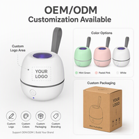 Stérilisateur UV Portable pour Sucettes, Boîte de Stérilisation Rapide en 3 Min, Rechargeable, LED UVC, Désinfectant pour Sucettes de Bébé, Idéal Voyage, Sans BPA, Prise en Charge OEM