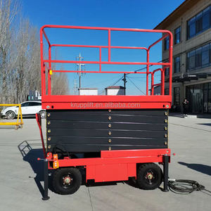 Elevador Portátil Eléctrico Hidráulico, Elevador Móvil con Capacidad de 100 kg y Altura de 22 m, <span class=keywords><strong>Precio</strong></span> con Certificación CE, Elevador de Tijera Auxiliar - Product Image 3