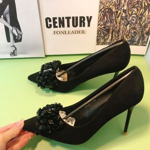 Rhinestone Bow Sandales Talon Femme Latest Design No MOQ 1 Pumps Sexy Ladies Stiletto High <b>Heels</b> for Women - Product Image 6