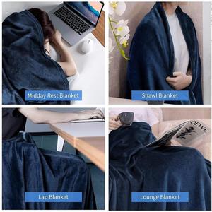 Chăn Ném Siêu Mềm Dày Ấm Áp Trên Giường Sofa Chăn Lông Cừu Flannel Nhung Lông Mịn Cho Mùa Đông - Product Image 6