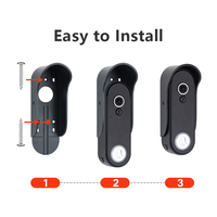 Sonnette vidéo sans fil Tuya à écran tactile, vision nocturne, interphone couleur, sans frais cloud, application Smart Life – Prix direct usine