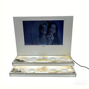 Expositor de Acrílico Personalizado con Pantalla LED Multicapa, Expositor de Cosméticos, Expositor de Perfumes de Lujo - Product Image 6