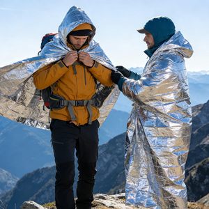 Manta de Emergencia de Mylar, Impermeable, Isotérmica, para Supervivencia y Rescate en Campamentos al Aire Libre - Product Image 1